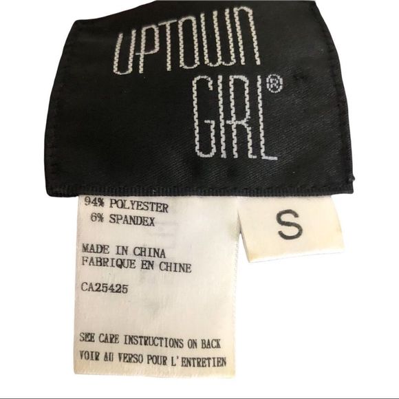 Vintage Uptown girl maxi dress size small 94% polyester and six spandex - Picture 4 of 8